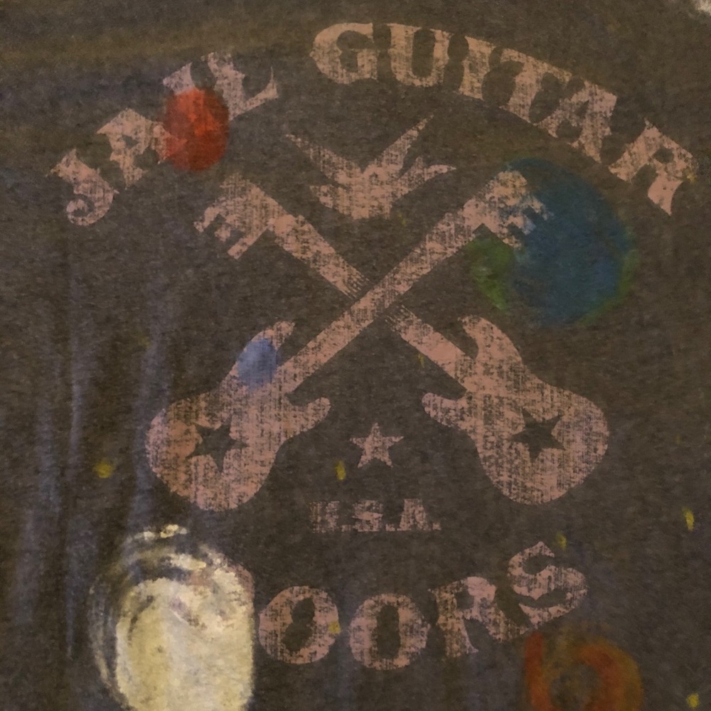 Red Monkey Authentic Jail Guitar Door rock shirt